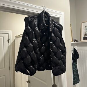 Puffer jacket size large worn once